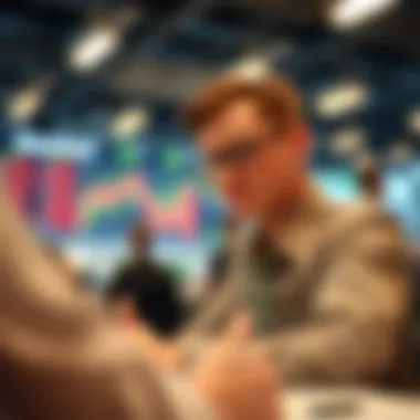 Visual representation of investor sentiment analysis