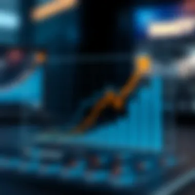 Financial Growth Trends Visualization Graph showing financial growth trends