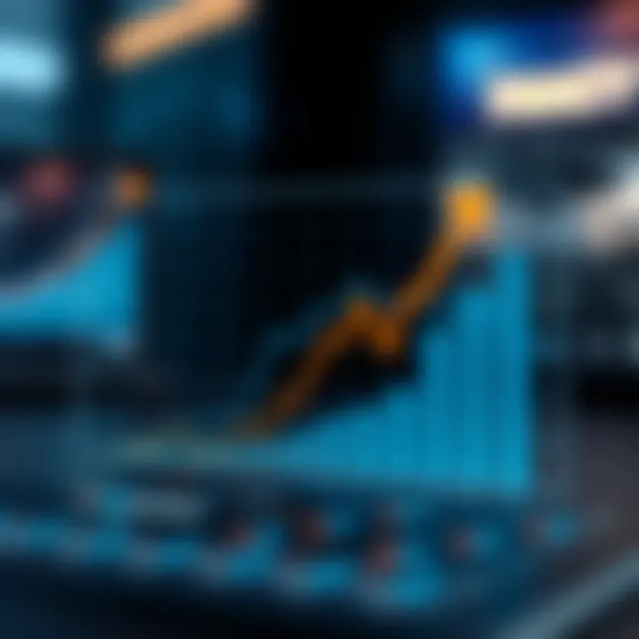 Financial Growth Trends Visualization Graph showing financial growth trends