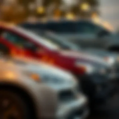 Visual representation of environmental benefits from newer vehicles