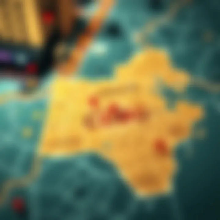 CDBG Impact Areas Map Map showcasing CDBG impact areas