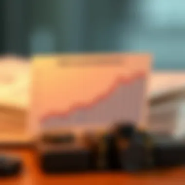 Graph depicting the financial implications of debt consolidation