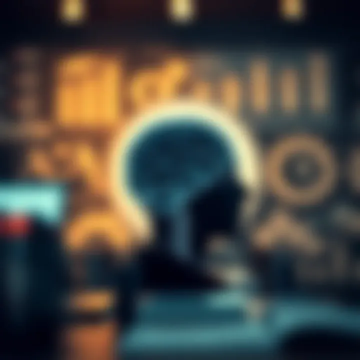 Psychological Influences on Investment Decisions Visual representation of psychological factors in investing