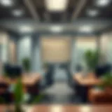 Illustration of a direct lender's office setup