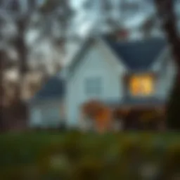 A visual representation of home equity concept