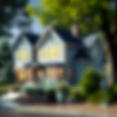 Understanding Zillow's Valuation Methodology An illustration depicting Zillow's methodology in property valuation