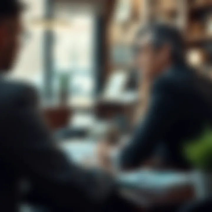 Consultation on Estate Planning Matters A consultation between an attorney and a client