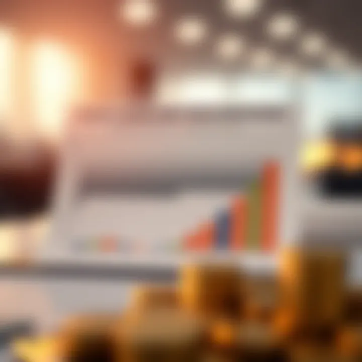 Graph illustrating the benefits of policy loans in whole life insurance