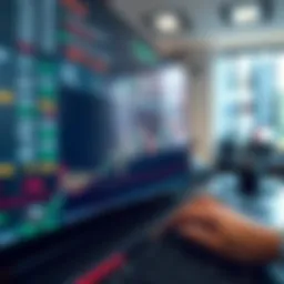 High-frequency trading platform interface