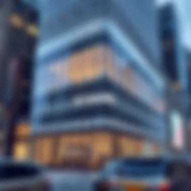 Fidelity's Modern NYC Office Fidelity NYC office exterior showcasing modern architecture