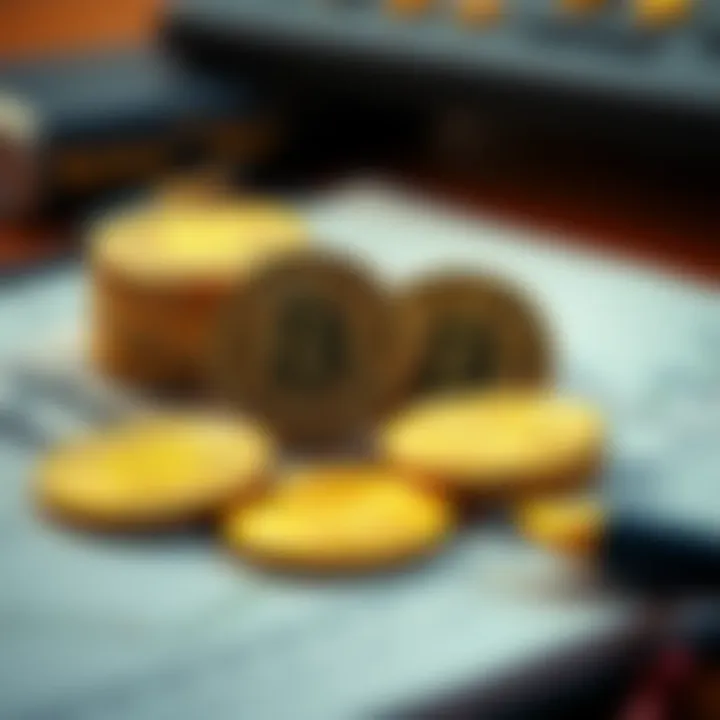 Investment Portfolio Highlighting Gold Mutual Funds Investment portfolio with gold mutual funds highlighted