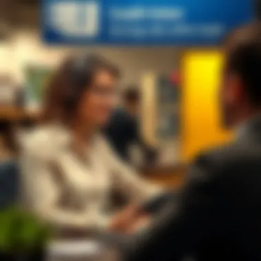 Exceptional Customer Service Customer service representative assisting a client