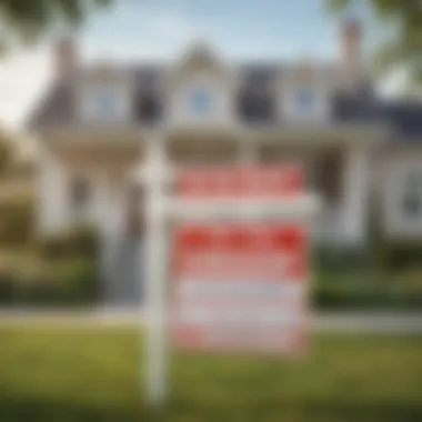 An open house sign in front of a charming property, representing the excitement of property selection.