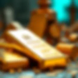 Historical gold bars representing wealth accumulation