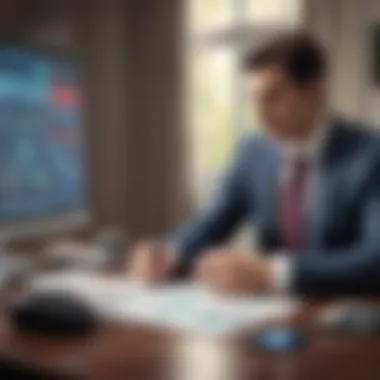 Psychological Factors in Trading A conceptual image showing the psychological factors influencing trading decisions.