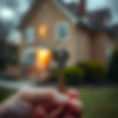 The Key to New Possibilities Key in a hand symbolizing ownership