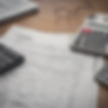 Understanding the Financial Landscape of Tax Filing A diverse array of financial documents and charts