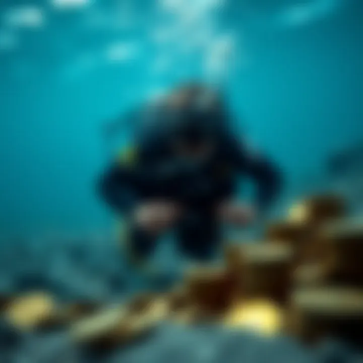 Diving into Alternative Assets Graphic showcasing alternative assets like cryptocurrencies