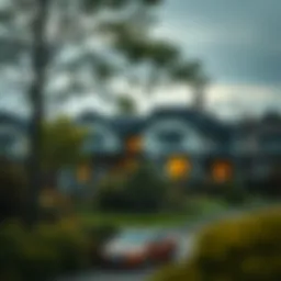 Visual representation of landlocked property challenges