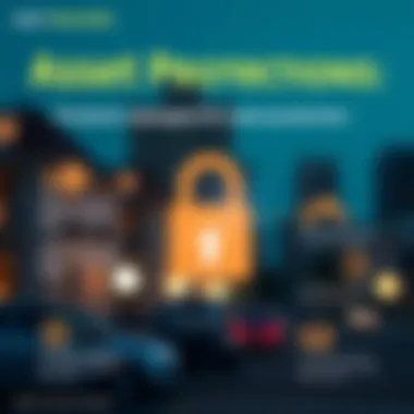 An infographic showcasing proactive measures for asset protection.