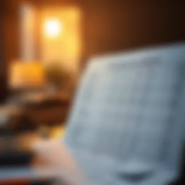 Detailed chart showing methodologies for calculating loan interest