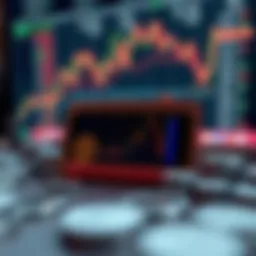 Illustration depicting the concept of credit spread in trading