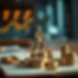 Conceptual representation of portfolio diversification.