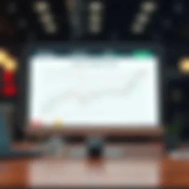 Visual representation of different options strategies influenced by implied volatility