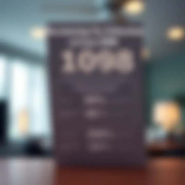 Infographic detailing the deductions available with Form 1098