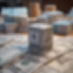 Conceptual illustration of paper trading accounts showcasing virtual investments.