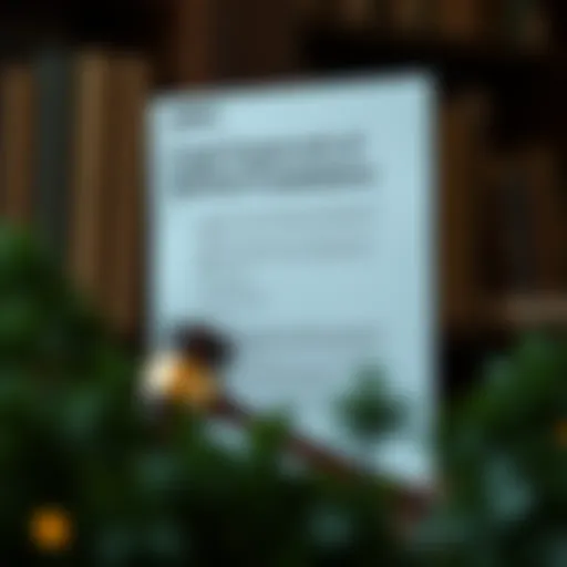 Legal Framework of QDRO Illustration depicting a legal document symbolizing QDRO