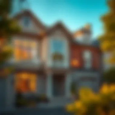 Architectural Elegance in Property Appraisals Detailed view of a residential property showcasing architectural features