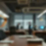 An abstract representation of uncertainty in the workplace