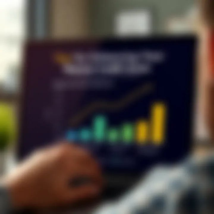 Graph showing Beacon score improvement tips