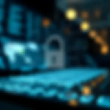 An abstract graphic illustrating the concept of data ownership in the context of Web 3.0.