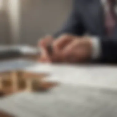 Institutional Investor Portfolio with ETFs An institutional investor reviewing a portfolio that includes various ETFs.
